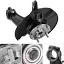 686-431 Front Driver Side Loaded Steering Knuckle Compatible with Honda Civic 2.0L 2016-2021, Only For Coupe Sedan FWD Model, Not For Hatchback, Driver Side