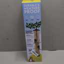 Bird Feeders for Outdoors (Green) Squirrel Proof Hanging Bird Feeder with Locking Lid & Adjustable Hanger, Chew-Proof, Weather Resistant 15 Inches 6 Port