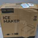 Ice Maker Countertop, 9 Bullet Ice Cubes Ready in 6 Mins, 33 lbs/Day, 2 Ice Sizes, 42 dB Quiet, Self-Cleaning Ice Machine with Large Viewing Window, Basket & Scoop for Home Kitchen Office