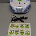 Tunes Kids Boombox CD Player for Kids - NEW 2023 - FM Radio - Batteries Included - Cute white Radio cd Player with Speakers for Kids and Toddlers - Blue