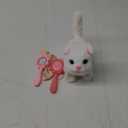 Tagitary Plush Toys Electronic Toy Cat That Walking and Meowing,Tail Wagging Interactive Toy Cat for Kids with Leash,Easter Christmas Birthday Gift for Toddlers Kids