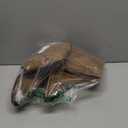 IUV Cowboy Boots For Women Western Cowgirl Boots with Chunky Heel Mid Calf Snip Toe Ideal for low insteps (11, Brown)