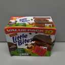 (Value Pack) Little Bites Fudge Brownies, 10 individual packs, (1.8 oz each), Real Chocolate Mini Muffins, 18 oz Multipack (EXP 08/30/26)
