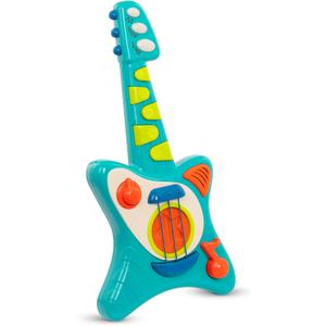 Battat  Toy Guitar For Toddlers, Kids, Children With Songbook  Acoustic, Electric, And Song Modes  Lil' Rocker  2+ Years