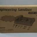 Excavator Sandbox with Lid, 2 Diggers, Dump Truck & Sand Toys, Sandbox without Umbrella