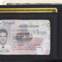 Thin RFID Blocking Full Grain Genuine Leather Slim Front Pocket Minimalist Wallet with ID Window and Cash Pocket - (SC10)