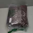 Bathroom Rugs Chenille 3-Piece Extra Soft and Absorbent Shag Bathroom Rugs, Machine Wash Mat, Strong PVC Non-Slip Underside, Plush Carpet Mats (Coffee) (2'8" x 1'8" (16x24"+20x32"+20x20"U shape)