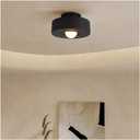 Nordic Simple Ceiling Lamp, Modern Embedded Ceiling Lamp, Porch, Corridor, Study, Round, Indoor Ceiling Light, G80 Resin Ceiling Light