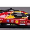 Bburago - Ferrari 499P 24H Le Mans Champion 2024#50 1:24 Scale Diecast Car, Detailed with Opening Doors, Ferrari Licence, Age 14+