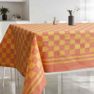 Ecology Vinyl Tablecloths-52''90''Rectangle Flannel Backed and Sewn Hem,Healthy Plastic Table Cover for Rectangular Table,100% Waterproof and Stain Resistant,Easy Care