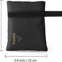 5 x Kuuqa Outdoor Faucet Cover Socks for Freeze Protection, Set of 2(Black)