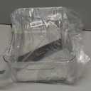 BINO | Plastic Storage Bins, Large - 1 Pack, Clear | THE SOHO COLLECTION | Pantry Organizers and Storage Containers | Fridge Organizer Bins | Kitchen Cabinet Organizer | Medicine Cabinet Bin