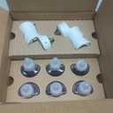 Air Wick Plug in Scented Oil Starter Kit, 2 Warmers + 6 Refills, Lavender & Chamomile, Eco Friendly, Essential Oils, Air Freshener