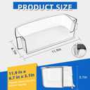WPW10430639 W10324876 Freezer Refrigerator Door Shelf Bin Compatible with Whirl-pool Ken-more Refrigerator Side Door Shelves Replacement, Replaces W10430639 WPW10430639VP By MIFLUS