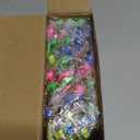 SCIONE 24 Sets LED Flying Set, 24 Slingshot+24 Glow Helicopter-48 Pcs, Flying Toy Outdoor Toys Glow in The Dark Party Supplies Party Favors for Kids 8-12, 4-8