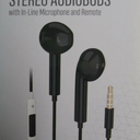 Acoustix Stereo Earbuds with In-Line Microphone and Remove Black
