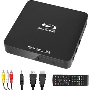 Didar Blu Ray DVD Player, Ultra Mini 1080P Blue Ray Disc Player Home Theater Play All DVDs and Region A 1 Blu-Rays, Support Max 128G USB Flash Drive + HDMI/AV Output + Built-in PAL/NTSC with Cables Didar Blu Ray DVD Player, Ultra Mini 1080P Blue Ray Disc Player Home Theater Play All DVDs and Region A 1 Blu-Rays, Support Max 128G USB Flash Drive + HDMI/AV Output + Built-in PAL/NTSC with Cables