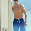 Goodstoworld Mens Swim Trunks with Compression Liner 9'' Inseam Quick Dry Swimsuit Shorts M-3XL (XL)