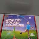 Dinosaur Toy Rocket Launcher for Kids - Toys for Kids 3-5 5-7 4-6 - Outdoor Toys for Kid Ages 4-8 - 3 4 Year Old Boy Birthday Gift - Gifts for Boys Age 3 4 5 6 Years - Outside Toy for Toddlers