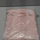 Large Storage Basket for Girls and Boys, Collapsible Laundry Hamper with Long Handles, Toy Bins for Nursery, Kids Room Dcor Pink Geometry (1 Pack)