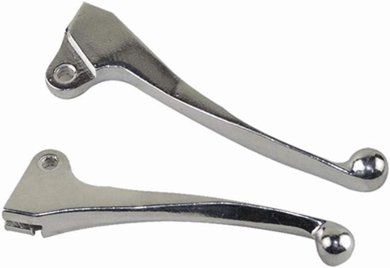 Wai Danie 1 Pair Left & Right Hand Brake Lever Compatible with Yamaha PW50 PW 50 Peewee Y-Zinger SA50 YJ50RA YT60 Kids Bike Dirt Pit Bike Motorcycle Brake Handle Lever