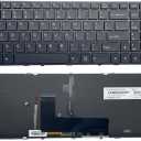 USA US Layout New Laptop Keyboard for Clevo Sager P650 P650SE P655SE NP8652 NP8650 NP8670 NP8671 MP-13H83USJ430B 6-80-P6500-013-1 Black Framed Backlight