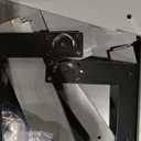 Ball & Cast Queen Size Murphy Bed Wall Bed with Shelves and LED Lights, Wood Wall Bed Frame W/ 2 Five-Layer Cabinets, Folded Away into A Cabinet, for Small Space, Guest Room, Apartment, Gray