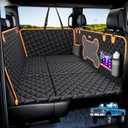 Dog Car Seat Cover for Back Seat Hard Bottom,Truck Rear Seat Extender