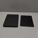 INFILAND Keyboard Case for Samsung Galaxy Tab A9+ 5G with 7-Color Backlight & High Precision Trackpad, Slim and Portable Detachable Folder Style Keyboard Case for Tab A9 Plus 11 inch, Black