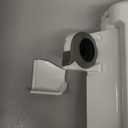 KOHLER 4636-RL-0 Cachet ReadyLatch Elongated Toilet Seat Slow Close, Soft Close Toilet Seat Quiet Lid, Contoured Grip-Tight Bumpers Installation Hardware, Apartment Essentials, White