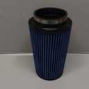 PHILTOP 4" Cold Air Intake Kit System Compatible with Ford F250 F350 Super Duty 1999.5 2000 2001 2002 V8 7.3L, Excursion 2000-2002 V8 7.3L, High Performance, Blue