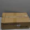 Christmas Tree Collar, 24'' Water Hyacinth Tree Collar, Woven Tree Collar with Cord Cut-Out, Rattan Wicker Tree Skirt Rustic Christmas Tree Basket Base for Artificial Trees, Brown