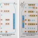 Fantastic Finger Guide for Violins - Music Accessories for String Instruments, Fingerboard and Fretboard Stickers, Learn to Play Violin or Fiddle Notes, Combo: D Major and All Notes Guides 1/2 SIZE