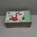 Apple Peeler Corer, Long lasting Chrome Cast Magnesium Alloy Apple Peeler Slicer Corer with Stainless Steel Blades and Powerful Suction Base for Apples and Potato(Lake Blue)