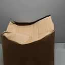 AAAAAcessories D-Shaped Chair Cushions, 2" Thick Dining Chair Pads with Ties and Removable, Machine-Washable Cover, 17" x 16", Set of 4, Khaki Gray