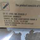 Shintenchi Small Sectional Sofa Couches,L Shape Convertible Sofa with Ottoman,3 Seat Comfy Corduroy Upholstered Sofa Couch,Small Couch for Apartment,Living Room and Office(Beige)