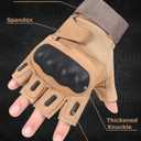 HIKEMAN Motorcycle Gloves Touchscreen Gloves - Full Finger Half Finger Knuckle Protection Motorbike Cycling Glove for Camping Driving ATV Hiking Climbing Working Sports Training