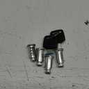4 Pack Lock Cores for Thule, Replacement for Thule Rack Core, Key Cylinder for Bike Rack Lock, Roof Cargo Lock, Roof Rack Locks, Cross Bars, Towers, Ski Rack etc