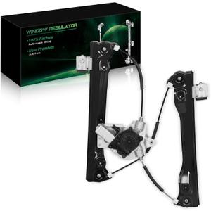 751-739 Front Left Driver Side Power Window Regulator with Motor for:-Chevy Cruze 2012 2013 2014 2015, Cruze Limited 2016, with 2 Pins Only, Without Express Up and Down OE# 95265280, 95382556