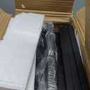 Marbrasse Desk Shelf with Drawer, 40" Desk Hutch for Computer Monitor, Desk Shelf for top of Desk, Wooden Desktop Bookshelf Storage Rack for Home Office Dorm - Black