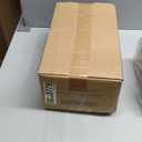 Johuivo Brown Paper Bags with Handles, 50 Pcs Brown Shopping Paper Bags, Recyclable Kraft Gift Bag and Retail Bag for Small Business, Grocery, Party Favors, 16x6x12 Inches