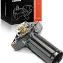 A-Premium Engine Coolant Thermostat Housing Compatible with Jeep Wrangler JK 2007 2008 2009 2010 2011 V6 3.8L - Replace for# 4666149AA