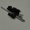 Motor Frame Slider Motorcycle Carbon Frame Slider No Fairing Cut Crash Protectors Fit For CBR600RR CBR 600 RR 2003 2004 2005 2006 Black