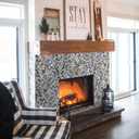 Kieacia 10 Sheet Peel and Stick Kitchen Backsplash Tiles, Ash Gold PVC Self-Adhesive Hexagonal Mosaic Tiles for Kitchen Bathroom Vanity Tabletop Fireplace