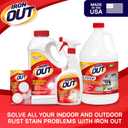 Iron OUT Automatic Toilet Bowl Cleaner Tablets, Helps Remove and Prevent Rust Stains with Every Flush, Lasts up to 45 Days, Made in the USA, 6 Tablets