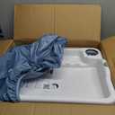 Mighty Sink Portable Sink: Patented Wash Station with Electronic Faucet | 2 Gallons | Easy Setup | Indoor & Outdoor Use | Ideal for Dishwashing, Camping Hygiene, Gardening, Pottery & More Freestanding