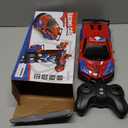 Remote Control Car, One-Button Transform Toys Car, 2.4GHz RC Cars 1:18 Scale, 360 Degree Rotation Police Car Toy Transforming into Robot Toy for Boys Girl Kids 4-7 8-12 6-8, Birthday (Red)