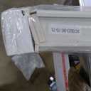 Joydeco Blackout Cordless Roller Shade White Fabric Mini Blinds & Shades for Windows,  Home Darkening