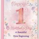 4 x First Mothers Day Card Gifts for New Mom, Happy 1st Mother's Day Card | First Time Mom Gifts