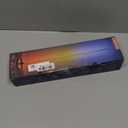 luckystyle Smart RGB+IC Corner Floor Lamp,Bright LED Tall Modern Floor Lamp with APP and Remote,Ambient Lighting Color Changing Standing Lamps with Music Mode and Timing for Living Room,Bedroom,Party (Black)